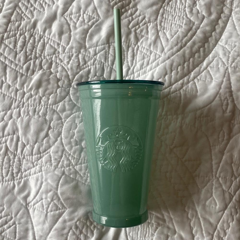 Starbucks Mint Recycled Glass Tumbler